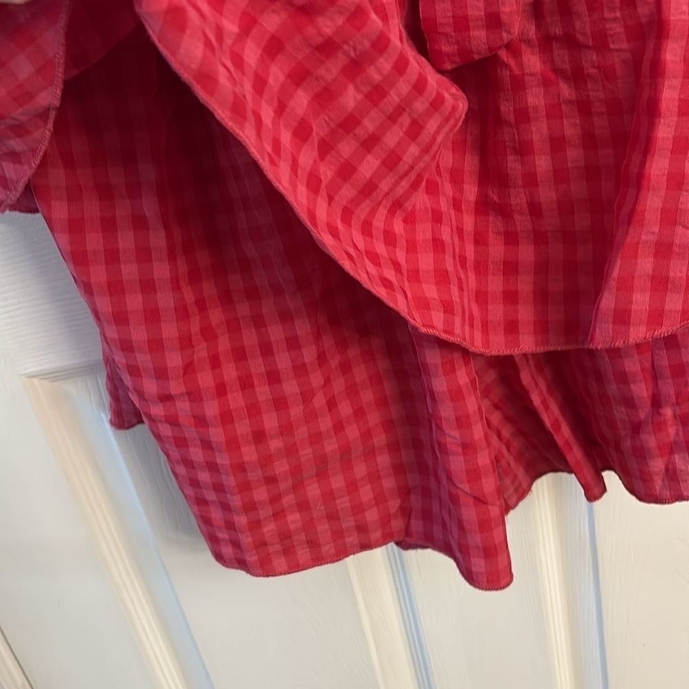Pink Gingham Romper - Picture 7 of 9